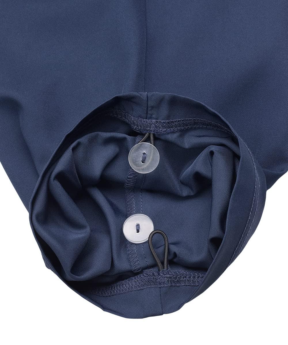 Silvert's Adaptive Clothing & Footwear Mens Self Dressing Adaptive Easy Access Pant, Navy, Large