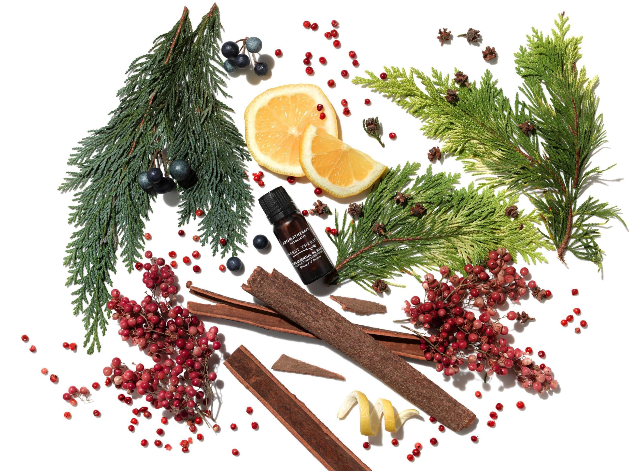 AROMATHERAPY ASSOCIATES Aromatherapy Associates Forest Therapy Pure Essential Oil Blend 10 ml containing uplifting Pink Pepper, Ho Wood and cleansing Juniper Berry, calming Mediterranean Cypress Lemon