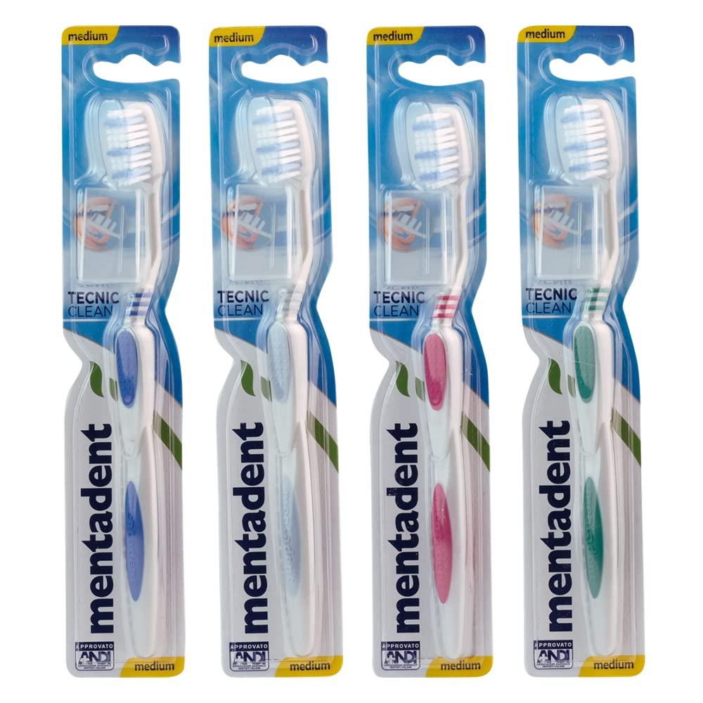 Mentadent 12x Mentadent Teeth Tecnic Clean Toothbrush Medium