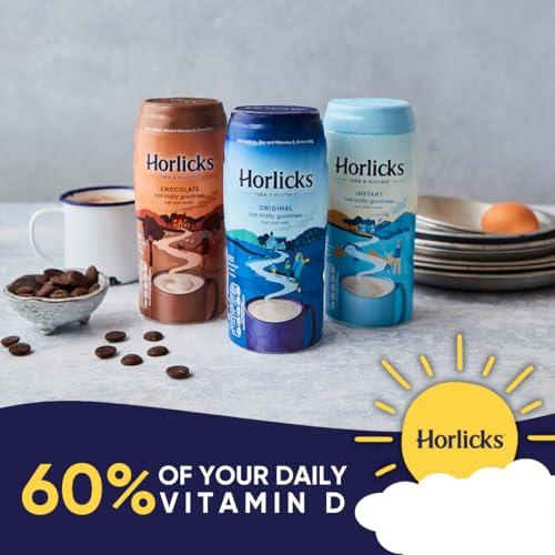 Horlicks Horlicks Instant Malted Milk 400g (Pack of 6) Just add water, Horlicks Instant Malted Milk Powder. High in Calcium, Zinc, Vitamin C, Vitamin D & Vitamin B12.