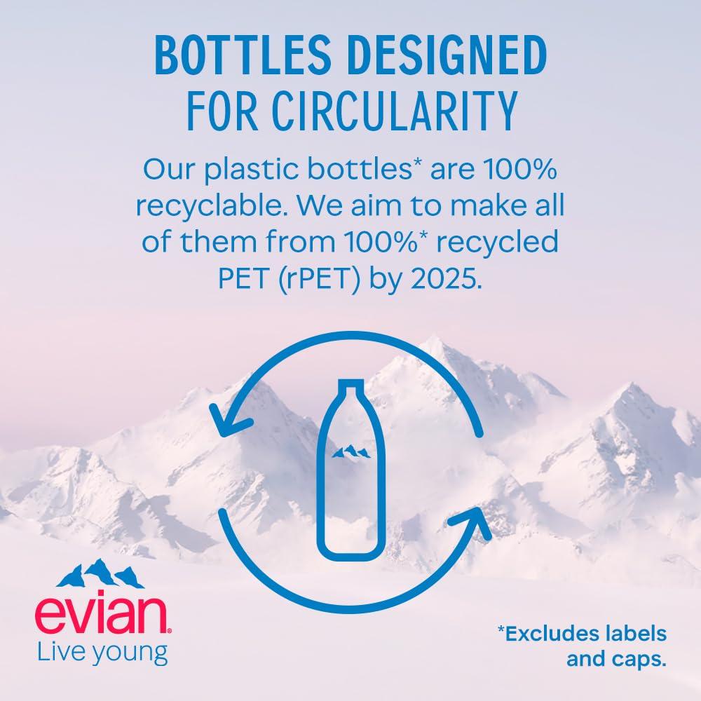 evian Evian Still Mineral Water 330 ml (Pack of 24)