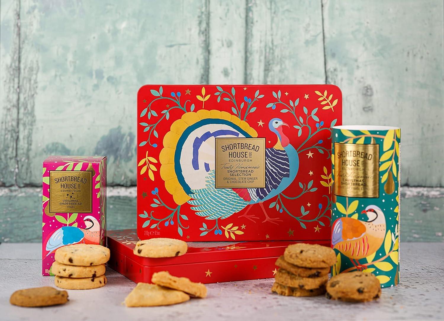 Shortbread House of Edinburgh Shortbread House of Edinburgh | Christmas Shortbread Selection | 270g Tin