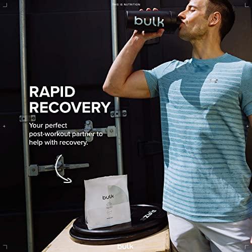 Bulk Bulk Soya Protein Isolate Powder, Vegan Protein Shake, Chocolate, 1 kg, 33 Servings, Packaging May Vary