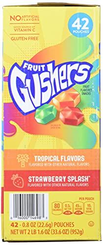 Gushers Betty Crocker Fruit Gushers Snacks, 42 Count, 952 g
