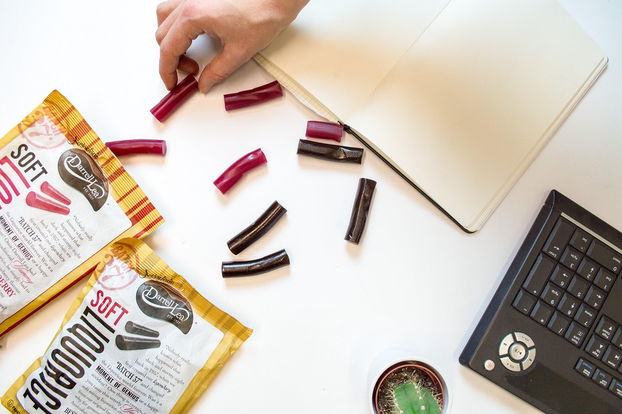 Darrell Lea Darrell Lea Batch 37 Strawberry Liquorice, 200 g, Pack of 8