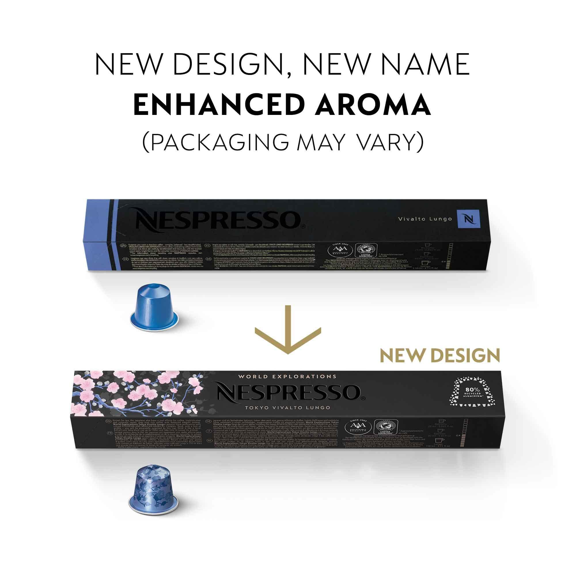 Nespresso Nespresso Vivalto Lungo, Pack of 5, 5 x 10 Capsules