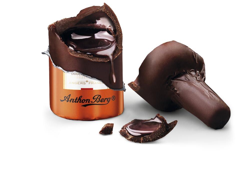 Anthon Berg Anthon Berg - Chocolate Liqueurs - Famous Liqueur Brands - 12 bottles 187g - With a Delicious Liquid Filling