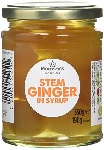 Morrisons Morrisons Stem Ginger in Syrup 350 g (Pack of 6)