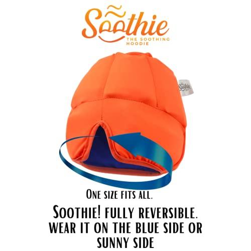 SOOTHIE THE SOOTHING HOODIE SOOTHIE Headache Relief Hat and Migraine Relief Cap. Ice Hat for Headaches & Puffy Eyes. Warm Therapy for Sinus & Stress Relief. Enjoy Our Improved Hat-33% More Soothing Gel Packs on Your Head!