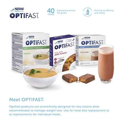 Optifast Optifast Chocolate Shake - Protein-rich meal replacement with vitamins and minerals - Quick to prepare (12x55g)