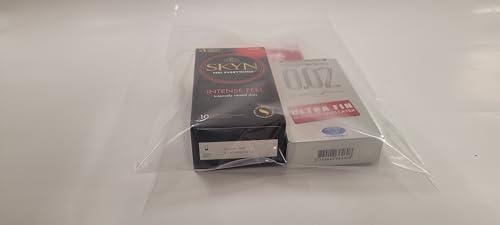Kondomotheke Kondomotheke Latex Free Condoms Selection #3B: 3 x Non-Latex Condoms Test Set, Condoms Without Latex, 3 Boxes - Hypoallergenic