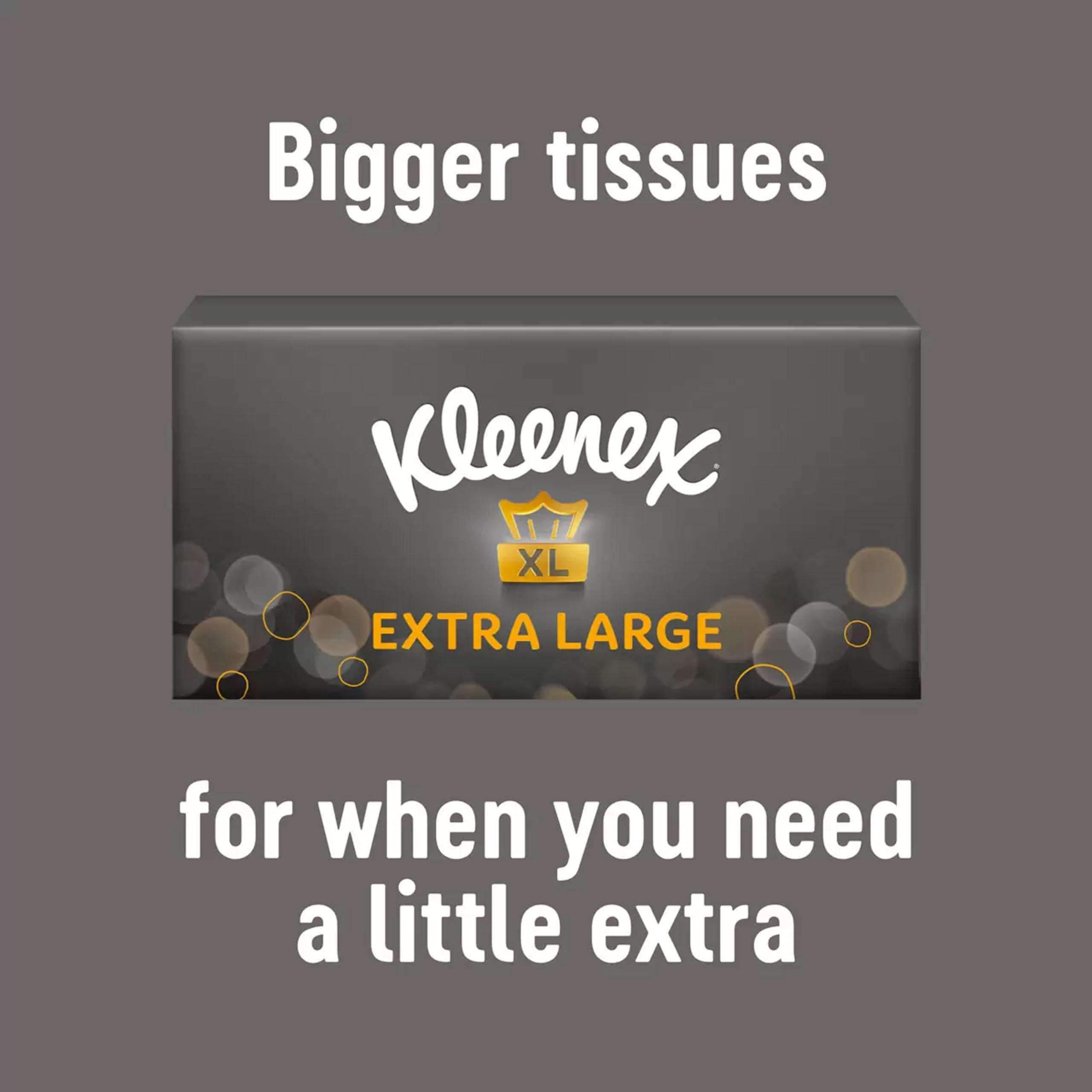 Kleenex Kleenex Extra Large Facial Tissue for Men 2ply 90 Sheets, Pack of 6