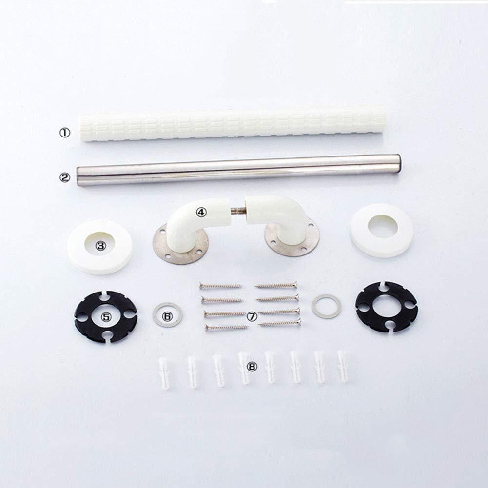 CQLXZ Handrails Disabled Grab Rails,Grab Bars,Bathroom support Handrail AntiSlip Wall Mount Stainless Grab Rails for Bathtub,Toilet,Kitch, Stairway Handrail Fit Disab