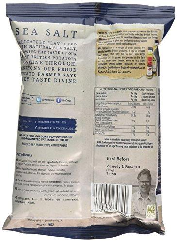 Kent Crisps Limited Kent Crisps Sea Salt 40 g (Pack of 20)
