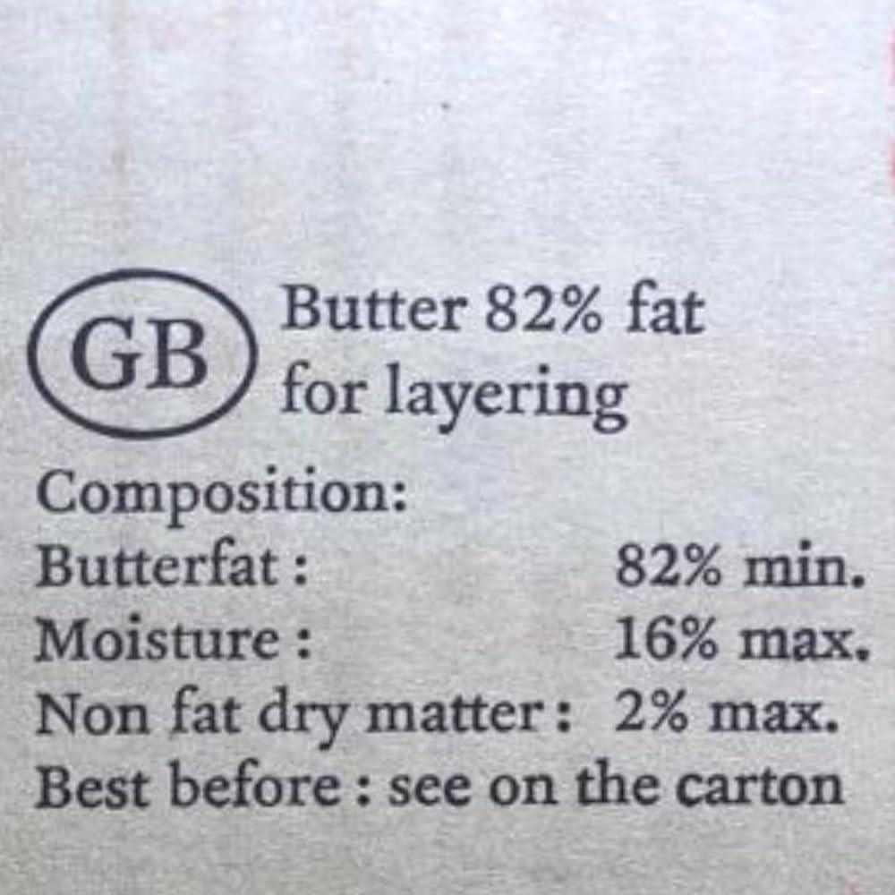 BonneBouffe Flechard Lamination Butter Sheet 2kg