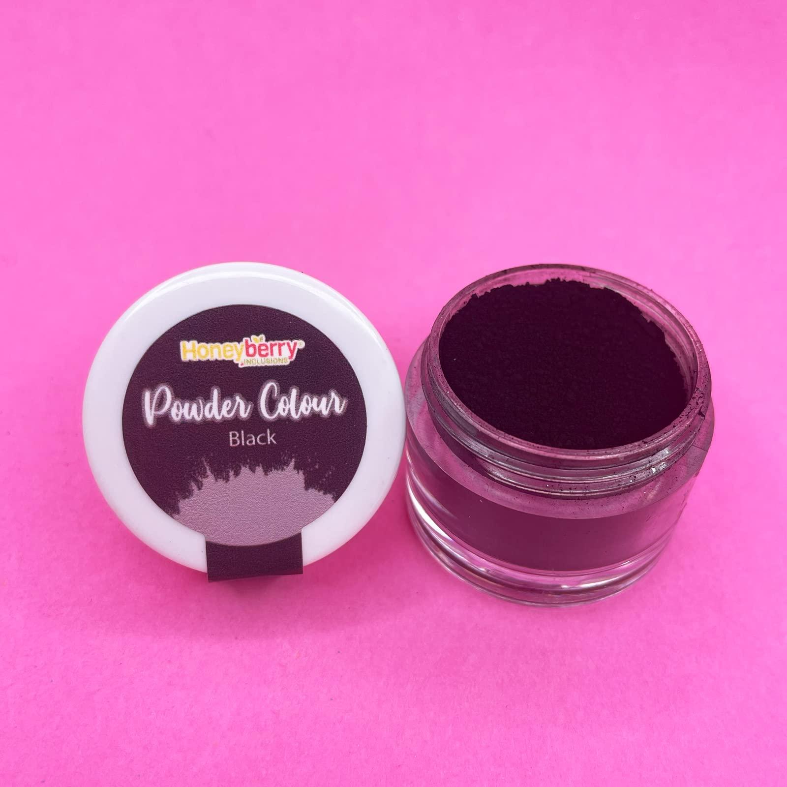 Honeyberry Edible Powder Colours Multipack (6 x 3.5g Jar) - Natural Food Grade Colouring Powders for Cooking, Baking, Icing and Cake Decorating - High Strength Food Colouring Dust for Vibrant Results (Warm)