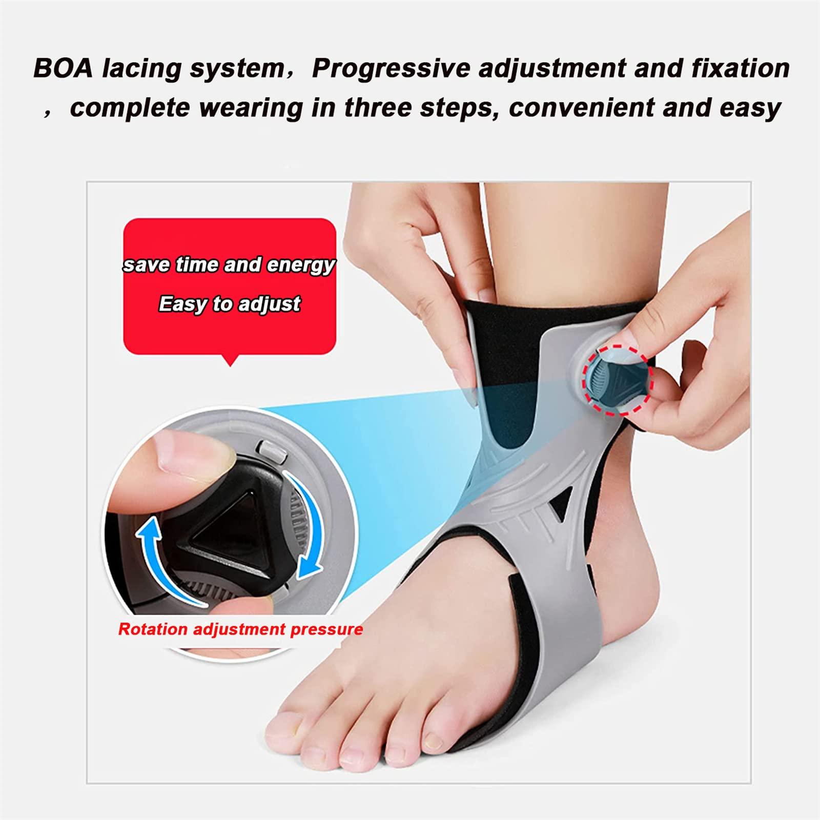 FreshCart Basics Foot Drop Brace,Foot Drop Orthosis, Adjustable AFO Ankle Orthosis Splint Support, Drop Foot Brace Orthosis, for Foot Drop Plantar Fasciitis Achilles Tendonitisi