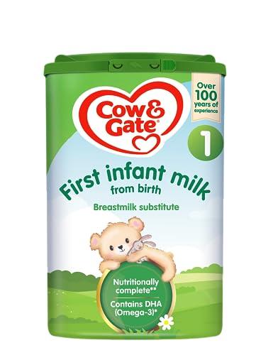 Cow & Gate Cow & Gate 1 First Infant Baby Milk Powder Formula, from Birth, 800g (Pack of 6)