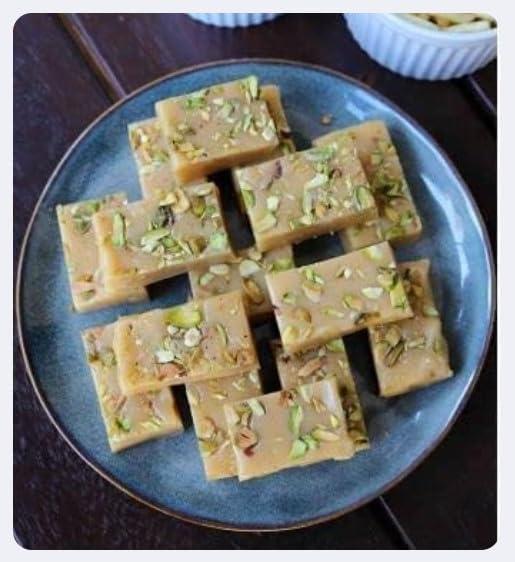 Dnaaz Festival Special Premium (Khoya Barfi 500g) Delicious Indian Traditional Sweets To Sweeten Up Your Celebration Best Gift For All Occasions Rakhi,Marriage,Diwali,Holi