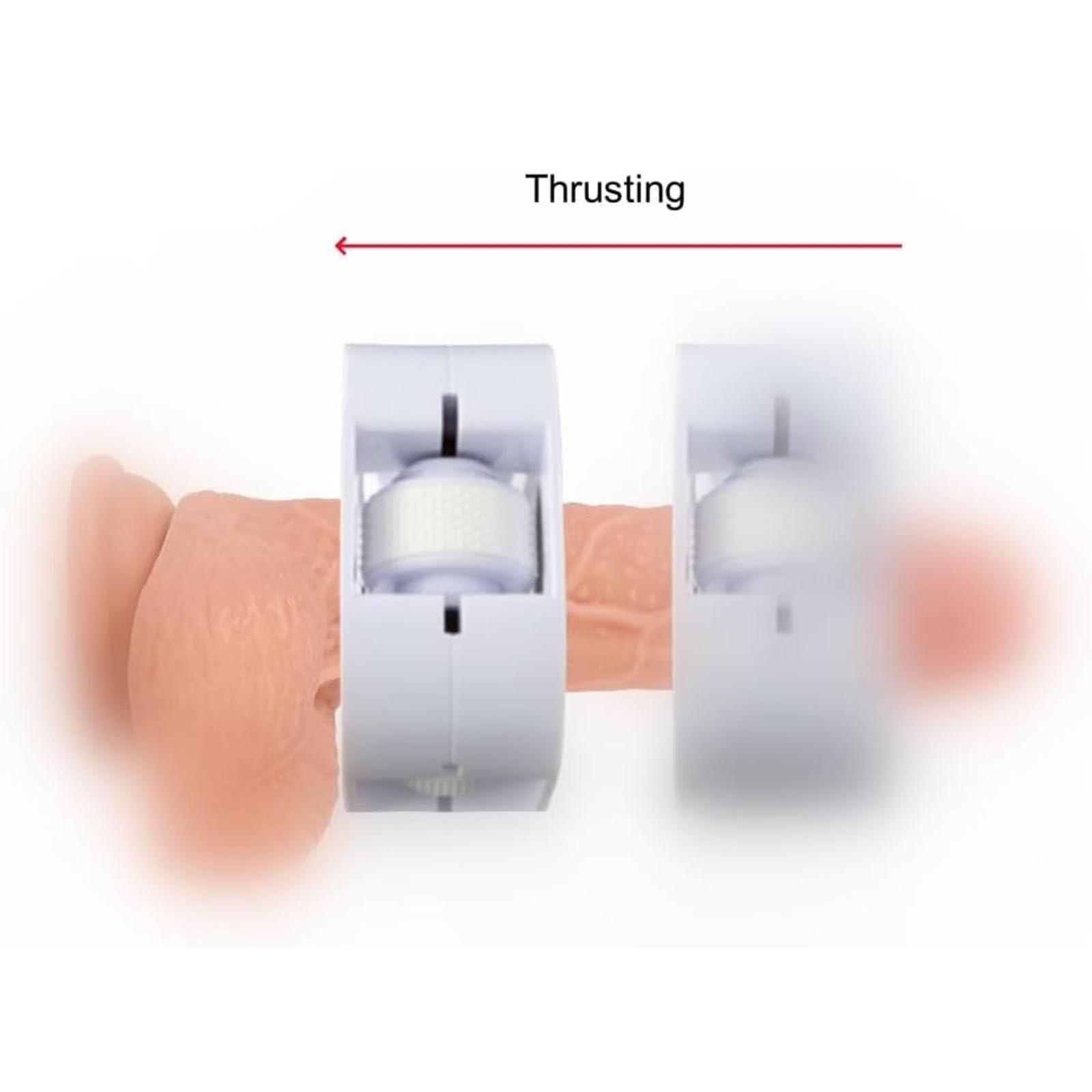 PacuM PacuM Male Enlargement Stretching Device Stretcher Extrusion Roller Tension Trainer Extender for Men