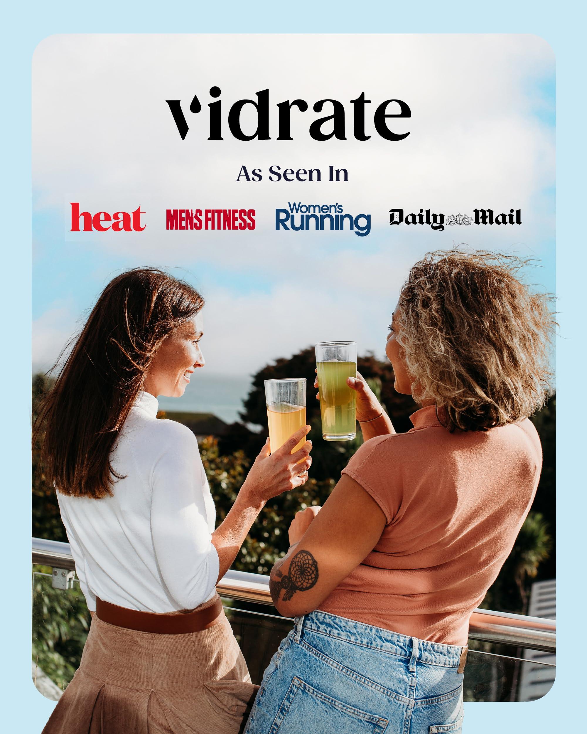 ViDrate Electrolytes Powder - Hydration Sachets Packed with Vitamins - Zero Sugar Rehydration Sachet, No Artificial Sweeteners, Preservatives by ViDrate - Strawberry & Lime Large Pack, 30 Electrolytes Sachets