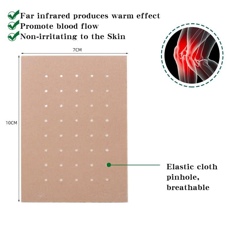 MQUPIN 60PCS Pain Relief Patches, Heat Patches for Back, Neck, Shoulder & Knee Pain, Fast-Acting Herbal Arthritis Relief, Warming Joint & Lumbar Support