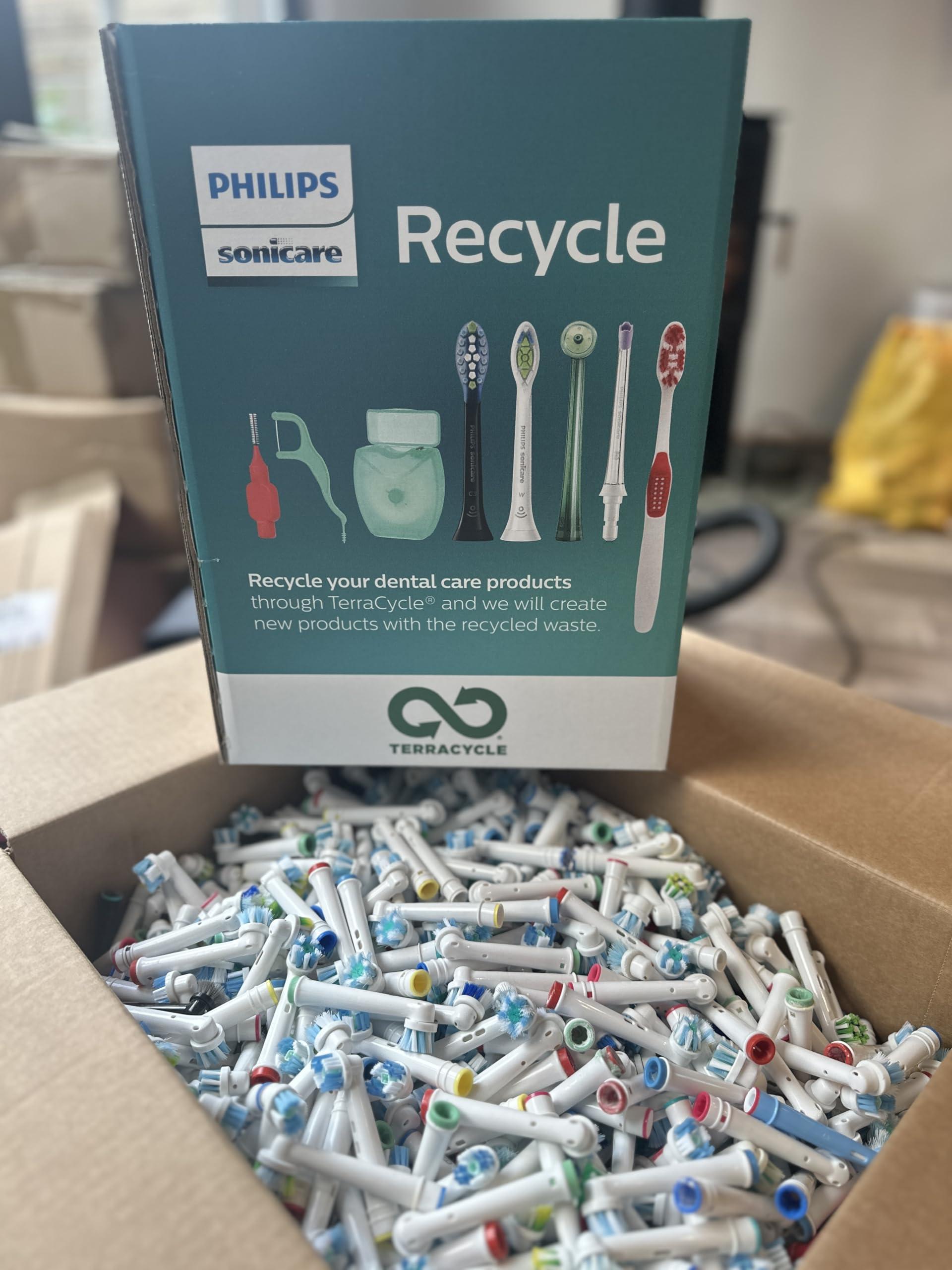 The Little Eco Company The Little Eco Company Recyclable Oral-B Compatible Toothbrush Head Set FREEPOST Recycling Service 6 Pack | Electric Toothbrush Head | Deep Clean & Polish Set