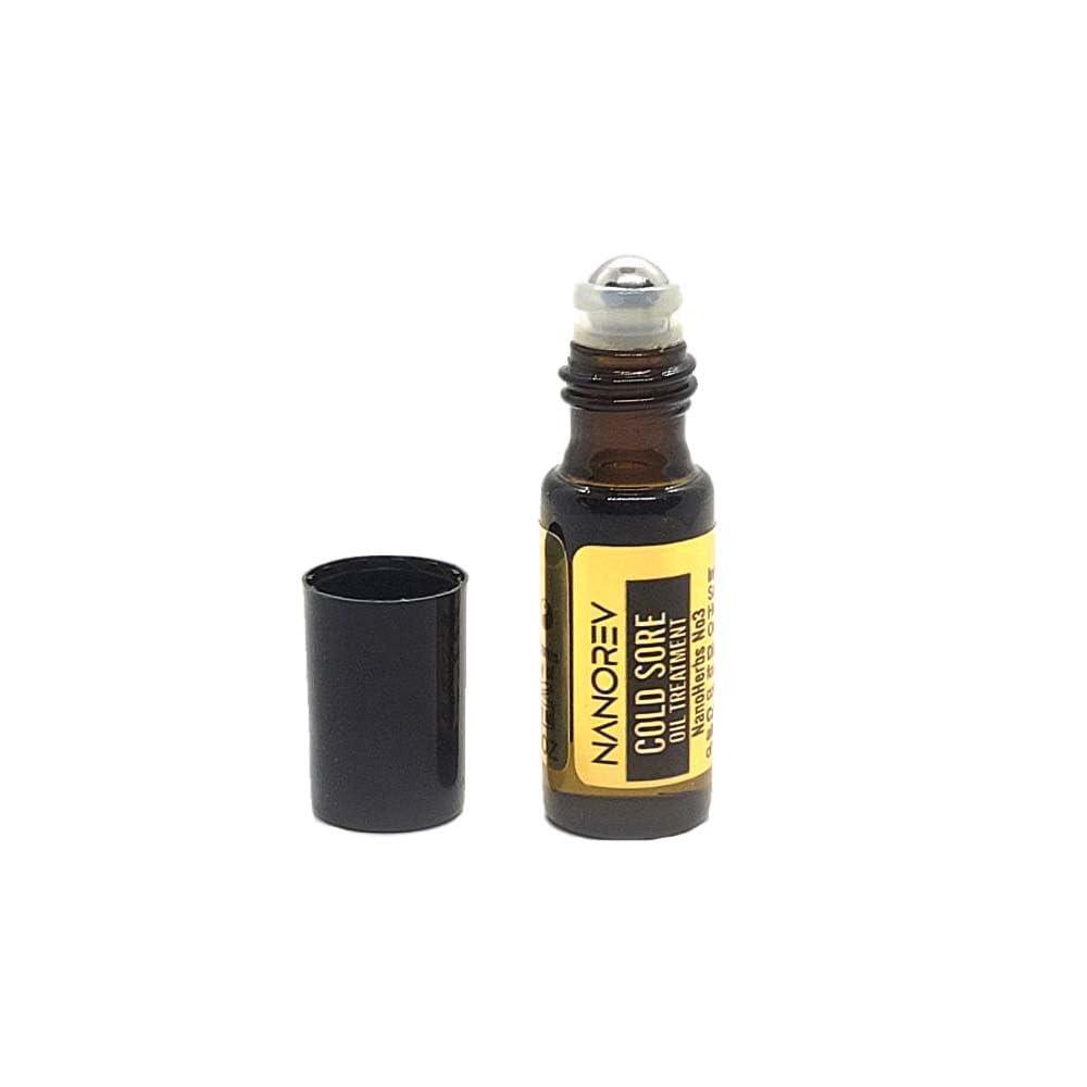 NANOREV Nanorev Cold Sore Oil Treatment Lip Balm with NanoHerbs No3 Formula 5ml