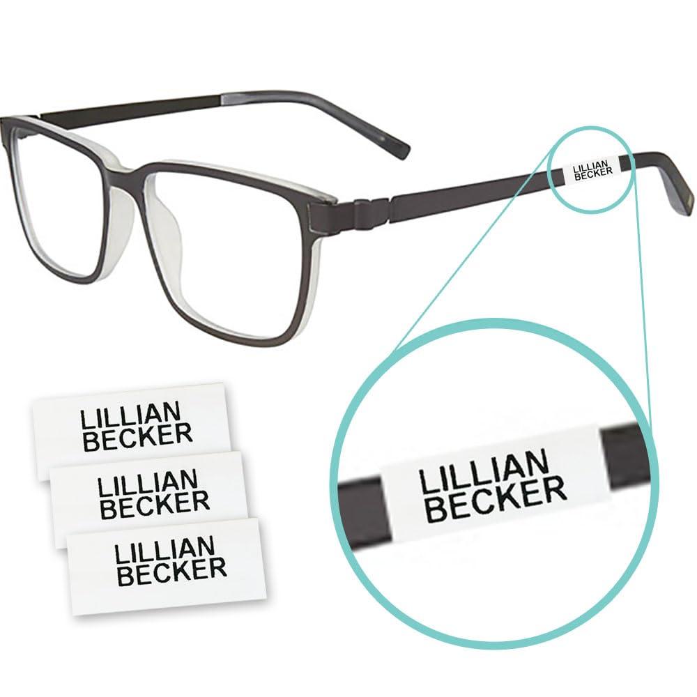Stick a Name ShrinkTags for Glasses, Spectical Tags