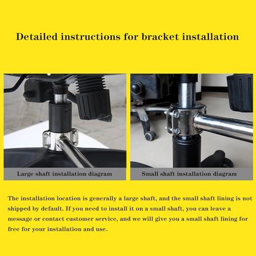 STMKB STMKB Chair Tray, 45CM Office Chair Mouse Tray and Keyboard Tray, Lift-type Handrest Design, Relieves Office Fatigue, Suitable for Lifting Gaming Chairs, Gaming, Office, and Leisure