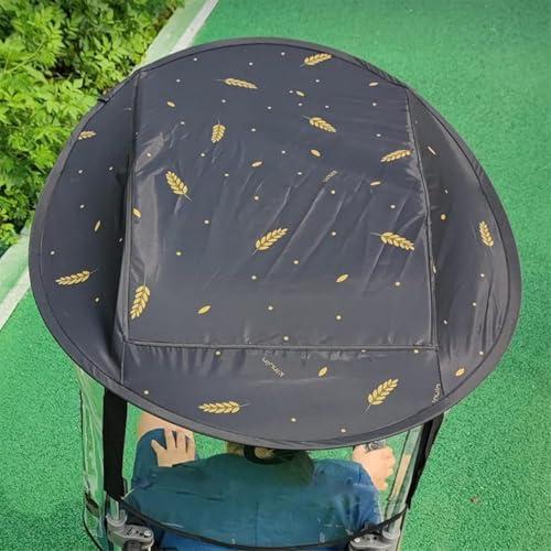DaoGeSir Wheelchair Parasol Universal Sun Shade Rain Cover Electric Wheelchair Umbrella Canopy Wheelchair Folding Cape Canopy Wheelchairs Accessories Umbrella Chair Clamp