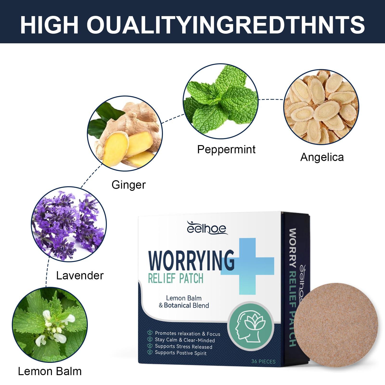 LINXINS LINXINS 72 Pcs Sleep Patches for Adults Anxiety Patches,Anxiety Relief Patch for Men and Women,Natural Emotional Support Energy (2 Boxes)