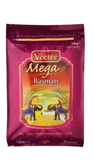 Veetee Veetee - Mega Basmati Extra Long Grain Basmati Rice - 10kg