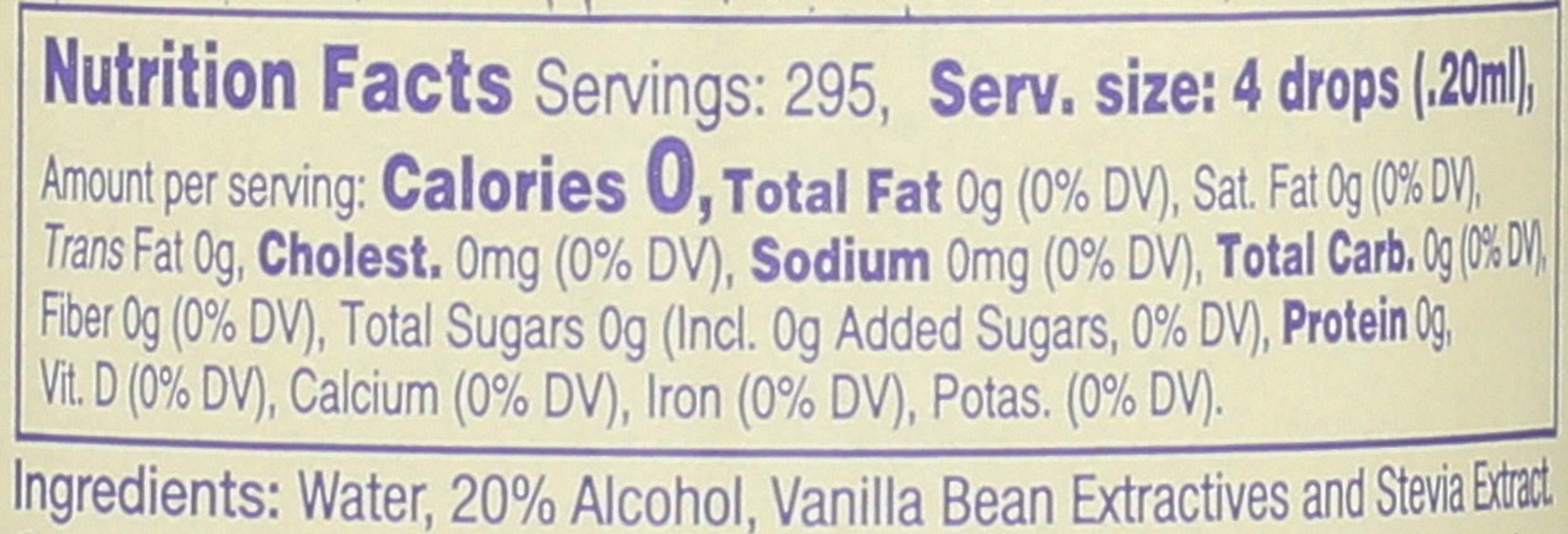 Nunaturals Nunaturals, Extract Stevia Liquid Vanilla, 2 Fl Oz