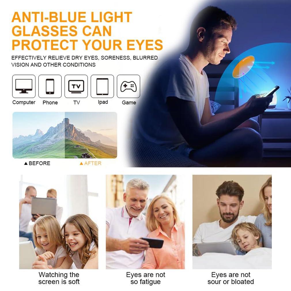 FreshCart Basics Blue Light Blocking Computer Glasses for Men Women Anti Glare Fatigue Reading Glasses for Screens Games TV Phone Ebook,Gray,1.0 x