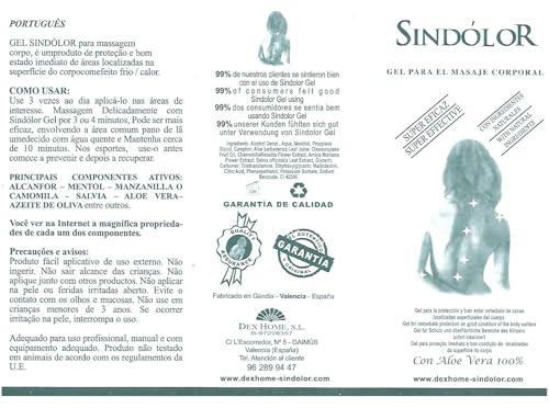 DEX HOME Sindolor Gel Roll-on 60 ml Immediate Effect