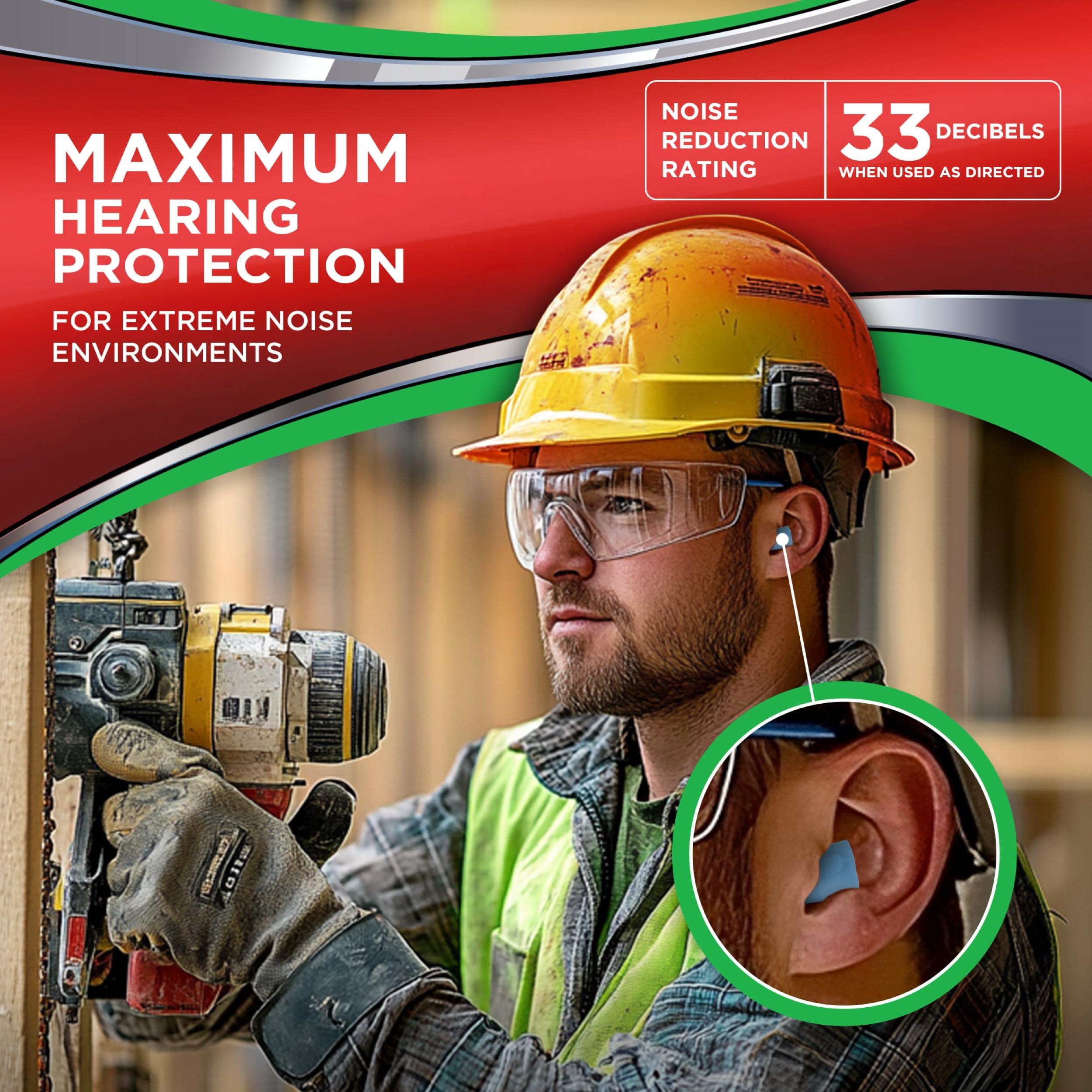 HEAROS Hearos Xtreme Protection Series Ear Plugs 14 Pair