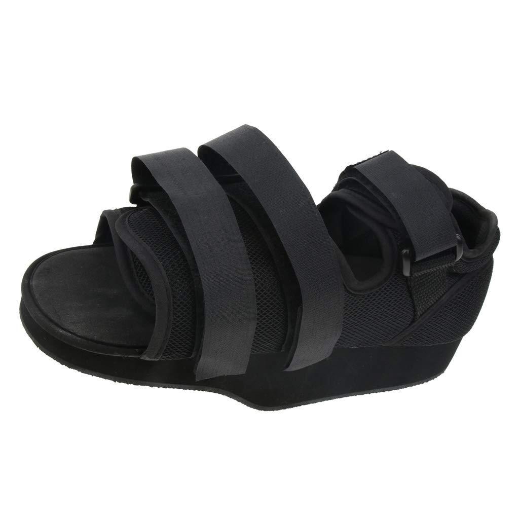 GHzzY GHzzY Post-Op Broken Toe/Foot Fracture Walking Shoe - Medical Walking Boot for Men & Women for Post Foot Injury Protection & Recovery,S