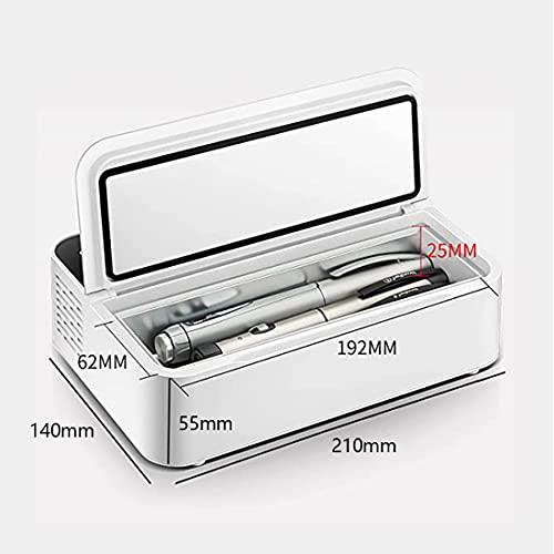 XYEJL XYEJL Portable Insulin Cooler Refrigerated Box Travel Case car refrigerators Backpack Medicine Refrigerator,with LED Display Keeps Insulin Cool Suitable for Travel,Interferon,Drug Storage