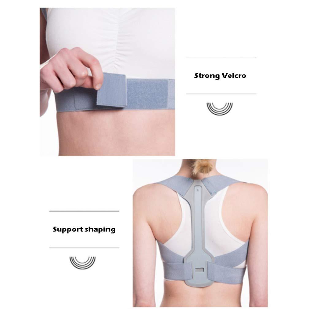 PWABAF Posture corrector Comfortable and Breathable Support Shaping Invisible Design Improve Hump General Population (Various Sizes) (Size : S)