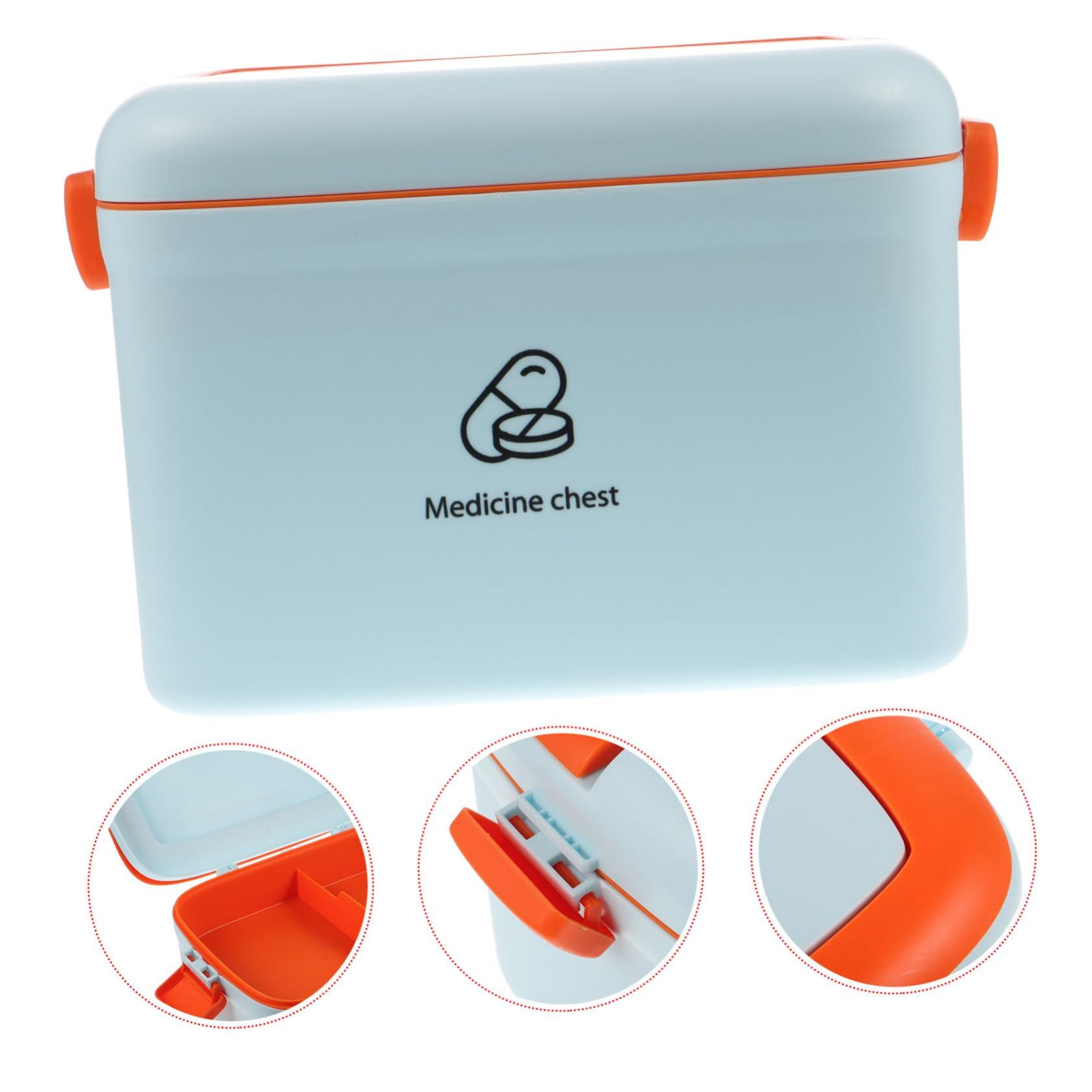 FOMIYES FOMIYES Medication Storage Case Medicine Medicine Family Container Lightweight Organizer Easy to Use for Home Outdoor