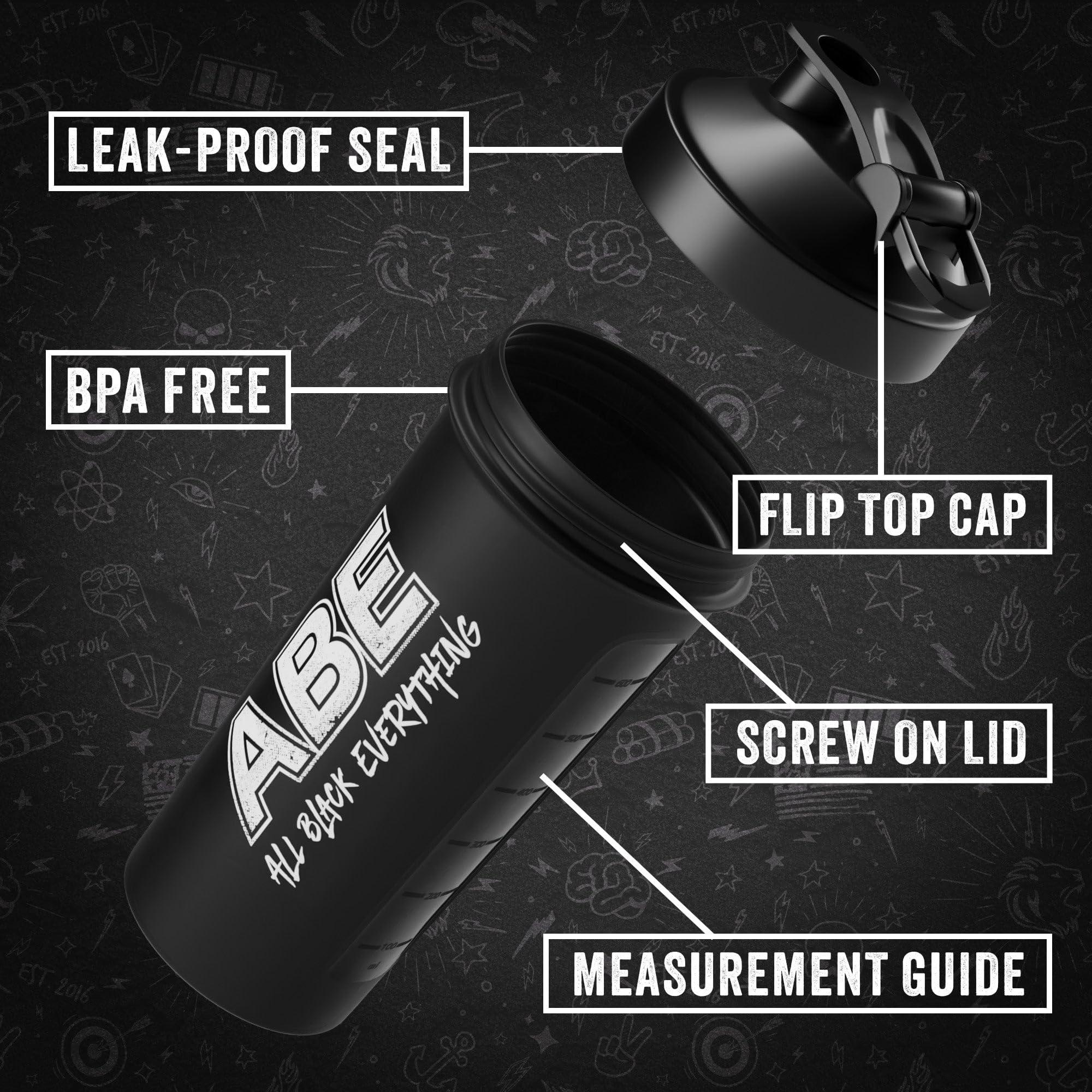 Applied Nutrition Applied Nutrition Bundle ABE Pre Workout 375g + ABE Black Shaker | All Black Everything Pre Workout Powder, Energy Drink, Physical Performance, Creatine, Beta Alanine, Caffeine (Candy Ice Blast)