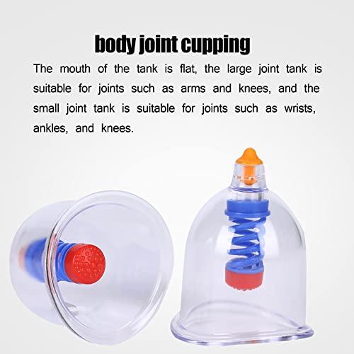 MytaYt Cupping Set Massage Therapy Cups, Myofascial Releaser Cupping Set with 24 Multi Size Vacuum Cups and 1 Hand Pumps, for Massage Muscle and Joints, Cupping Kit for Massage Therapists