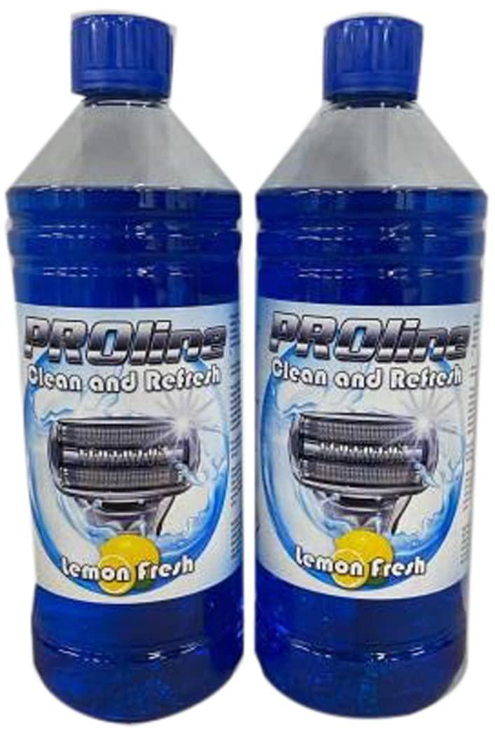 Proline PROline 2 Litre Shaver Cleaner Fluid Refill for Braun Clean and Renew Cartridge for Braun Stations 3, 5, 7 & 9 Series, Upto 20 Refills