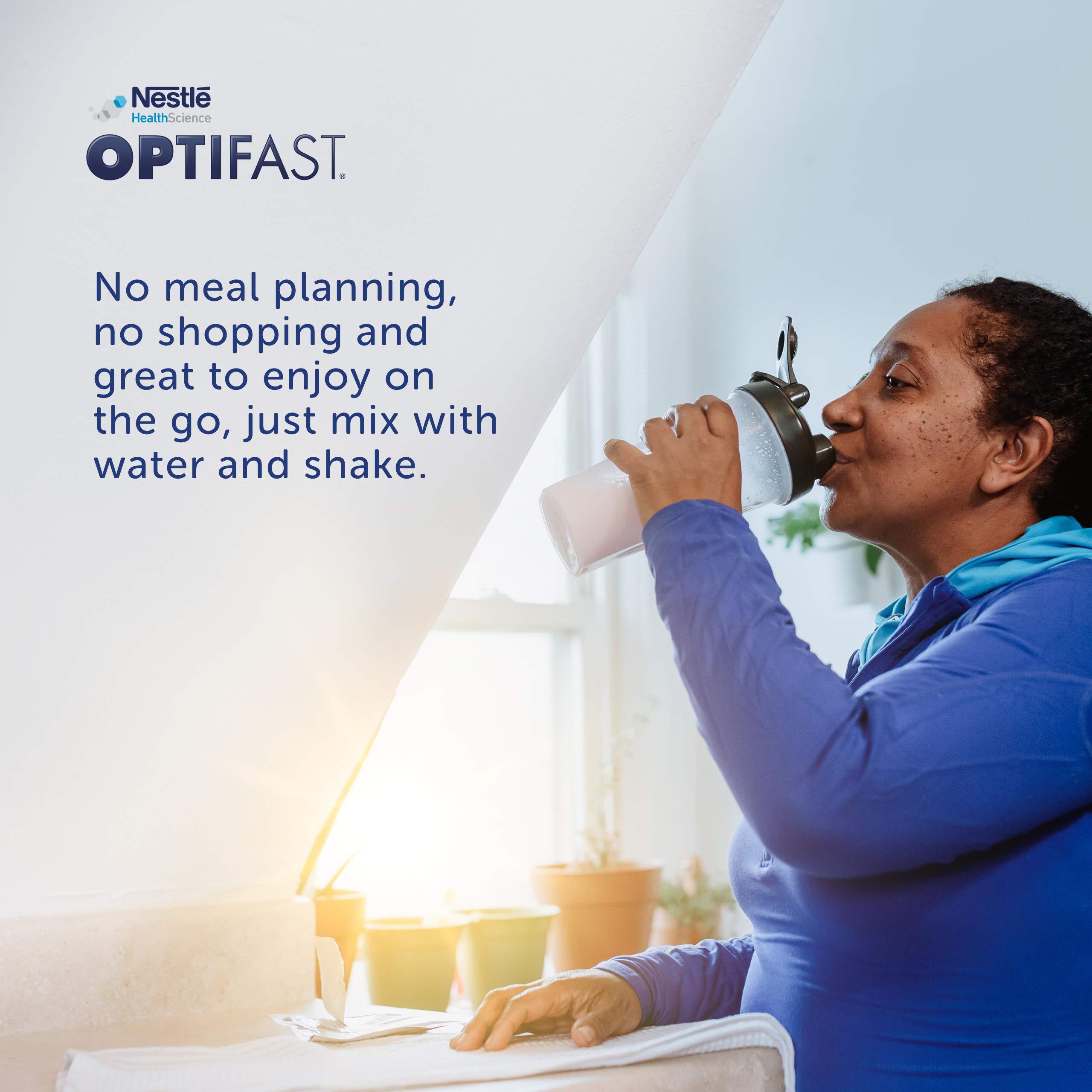 Optifast Optifast Chocolate Shake - Protein-rich meal replacement with vitamins and minerals - Quick to prepare (12x55g)