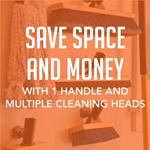 SWOPT SWOPT Microfiber Mop Head Microfiber Dust Mop Head for Use on Wood, Laminate and Tile Floors, Lint Free Cleaning Head Only, Handle Sold Separately, 5111C6