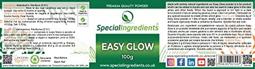 SPECIAL INGREDIENTS Special Ingredients Easy Glow 100g Make Glow in The Dark Food and Drinks Suitable for Vegans, Non-GMO - Recyclable Container