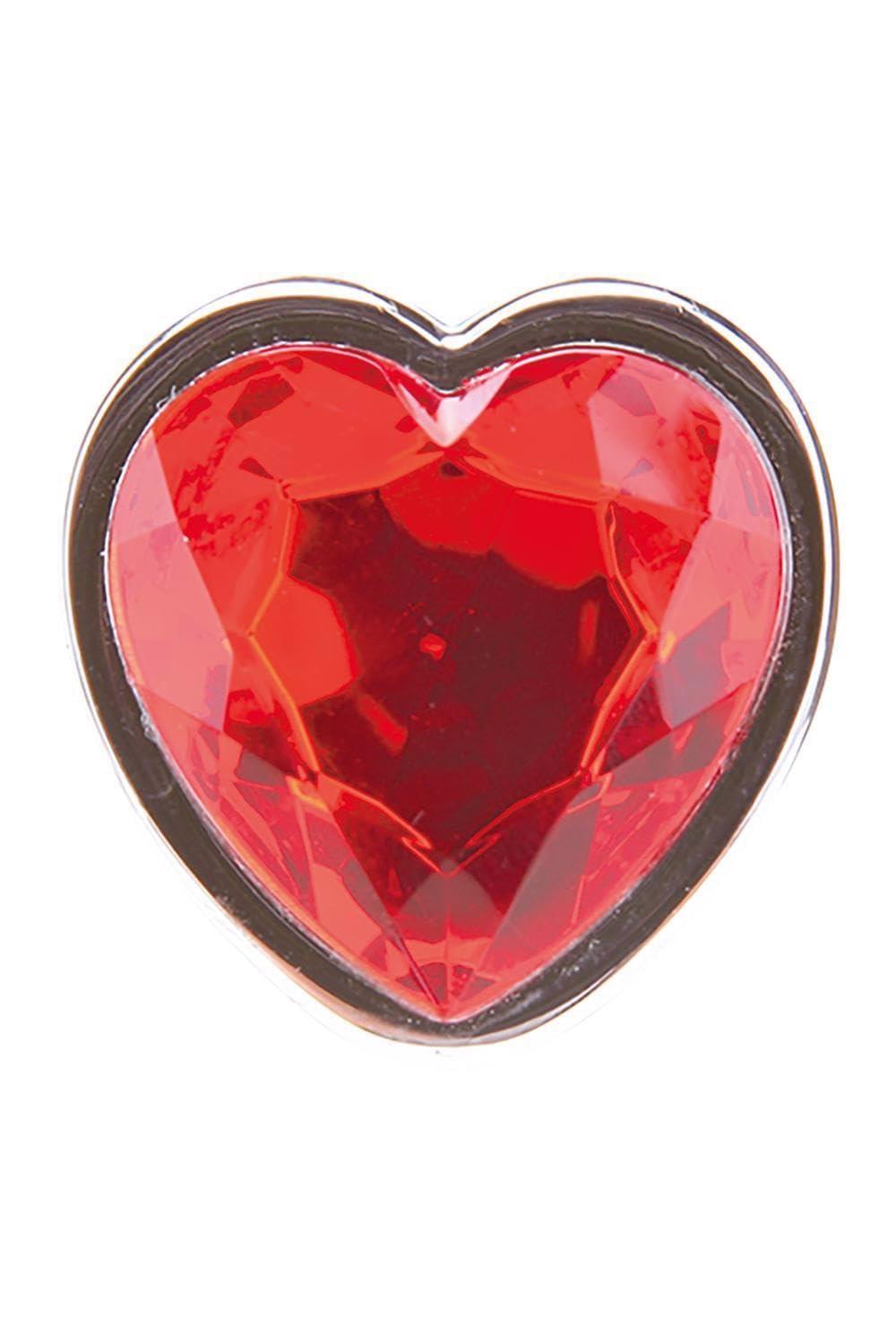 Whipsmart Whipsmart Heartbreaker Metal Butt Plug Large Silver