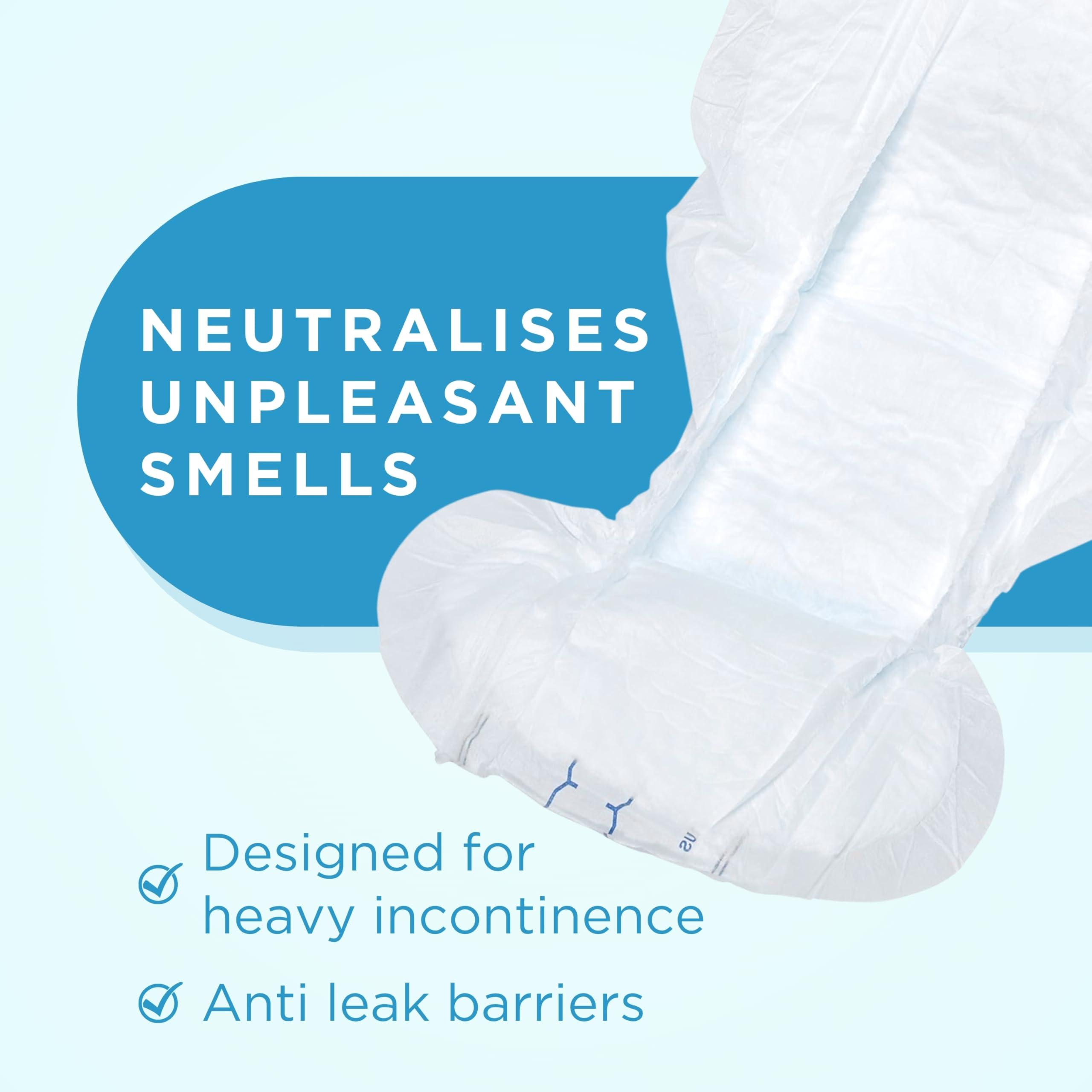 iD Expert iD Expert Form Disposable Incontinence Pad  Super Absorbent, Discreet Design, Anti Leak Protection, Wetness Indicator, Odour Control, Women & Men, Adult Nappies, 2900ml, 21 Pads