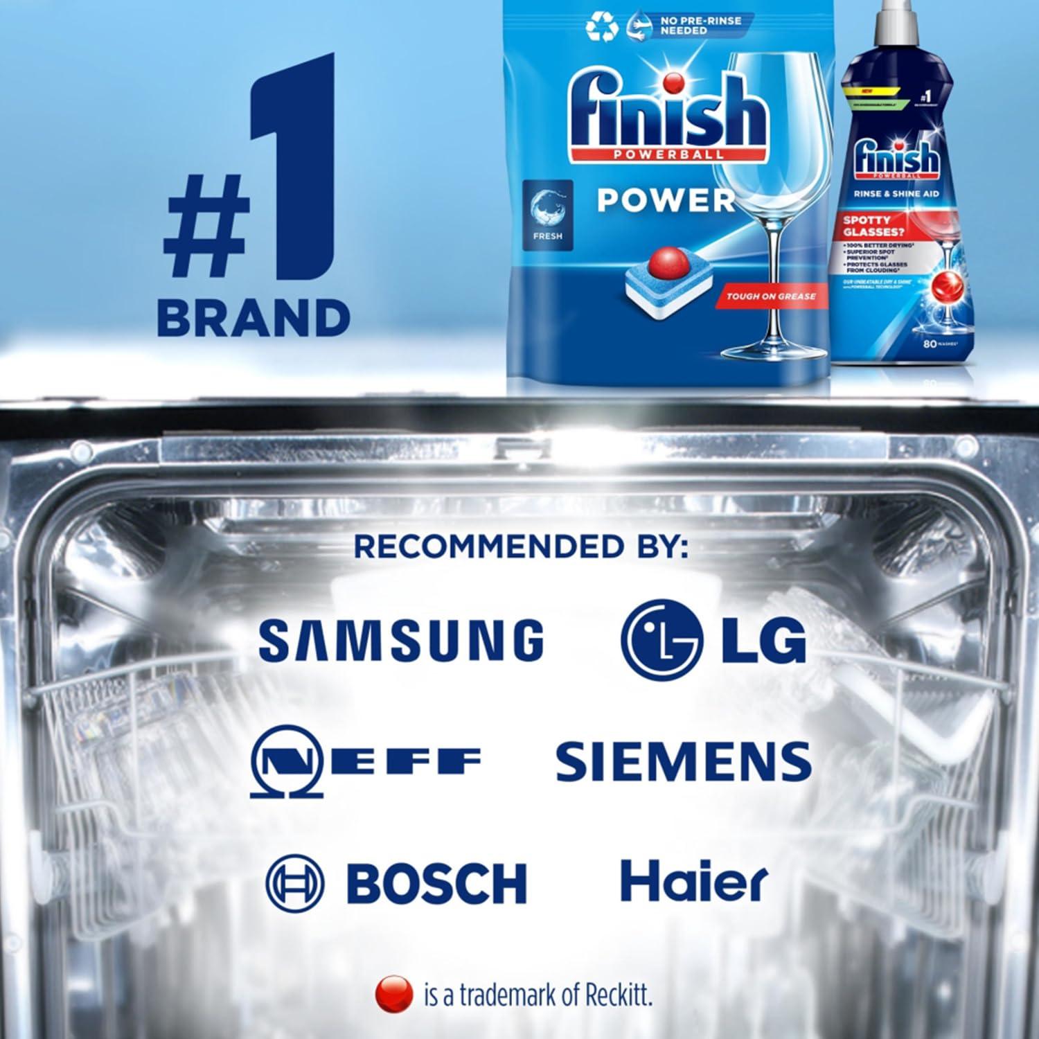 Finish Finish Powerball All in 1 Max Lemon Dishwasher Mega Value 2x90 Tablets